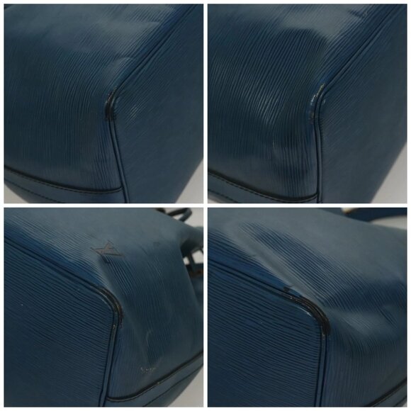 LOUIS VUITTON Epi Petit Noe Shoulder Bag Blue M44105 LV Auth 132004 - Picture 16 of 16